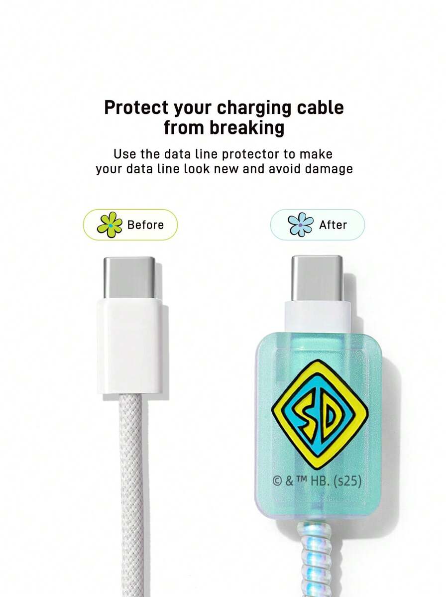 Funda protectora para cable de datos