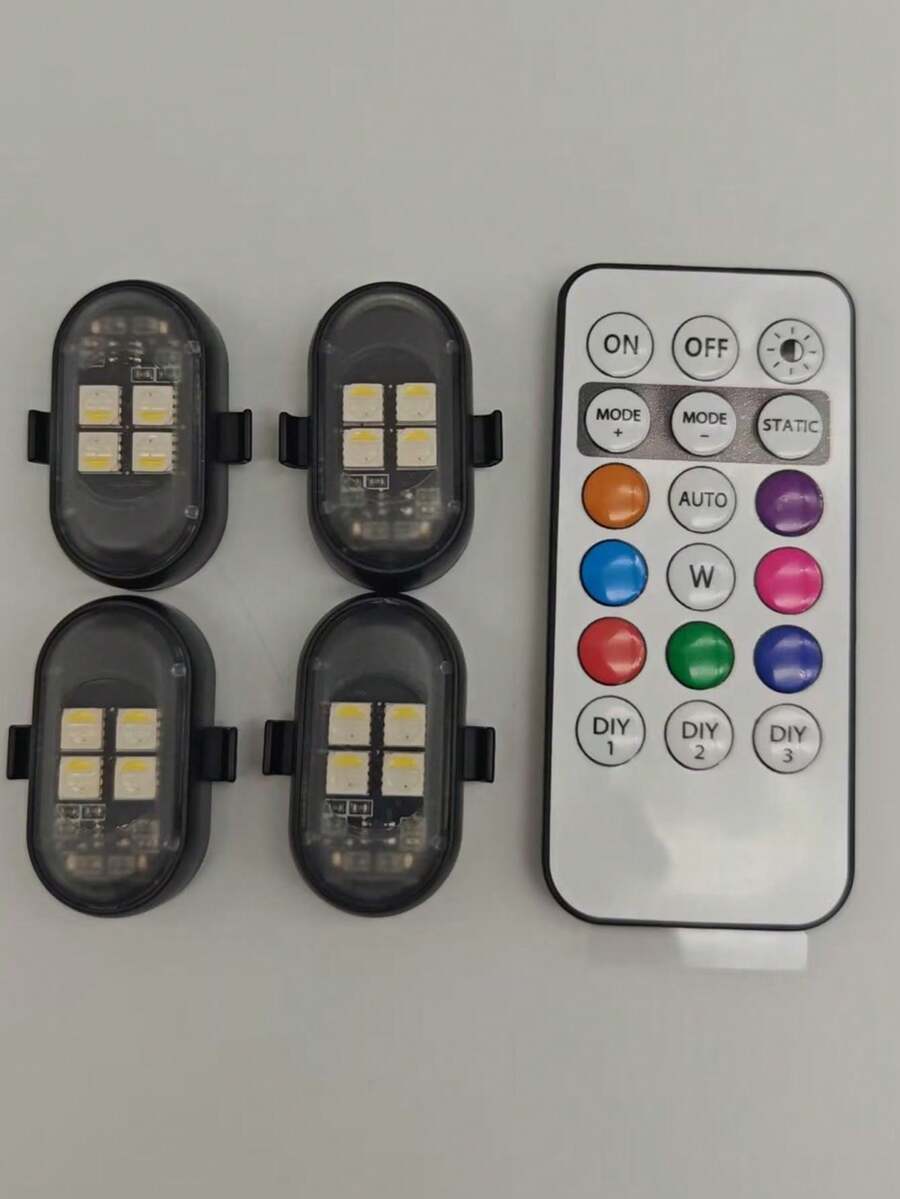 4 bombillas LED mejoradas