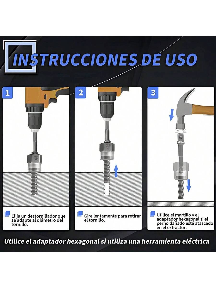 Juego De Extractores