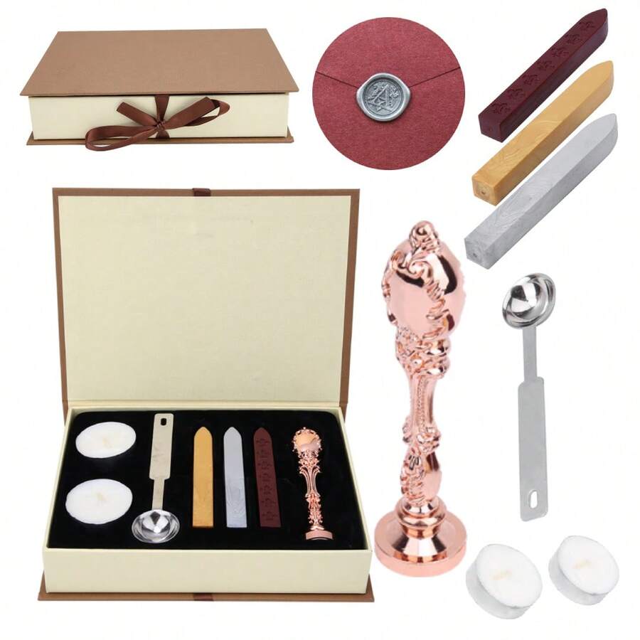 Kit De Sellos De Cera