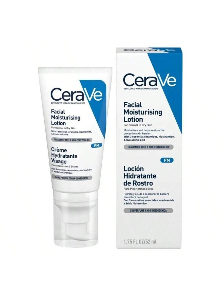 Cerave Locion Hidratante Para Rostro Noche 52mL