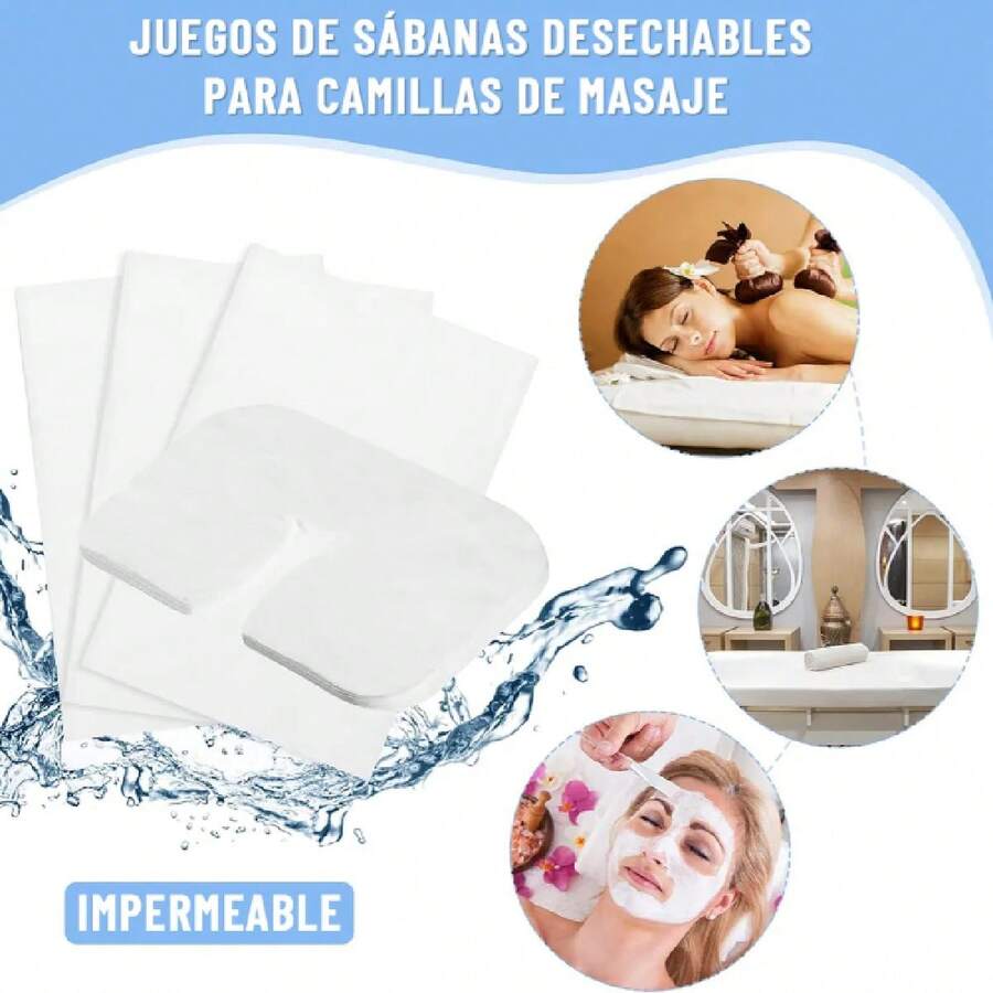 Sabanas desechables camilla masaje