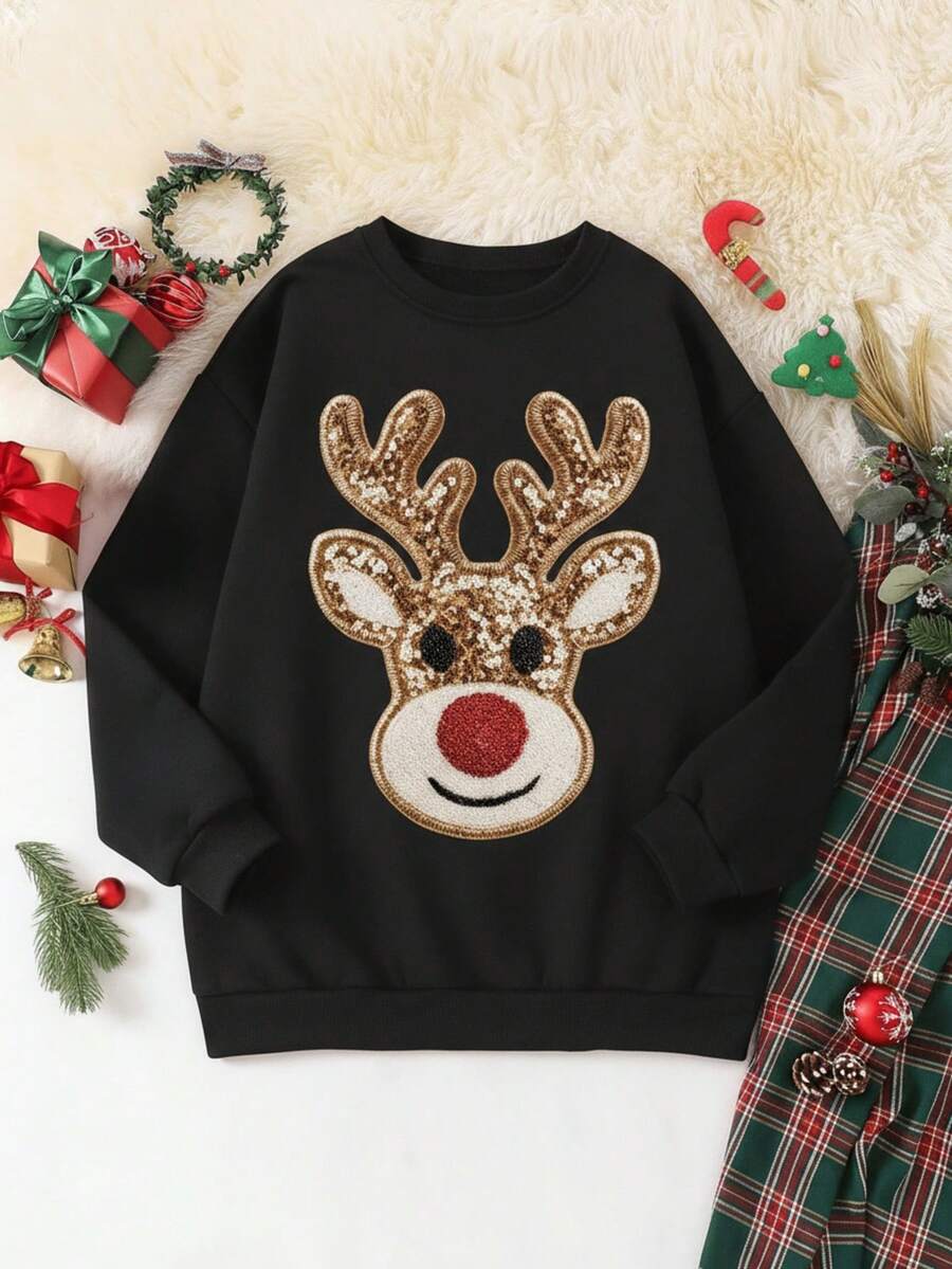 Sudadera hoodie dama casual aesthetic