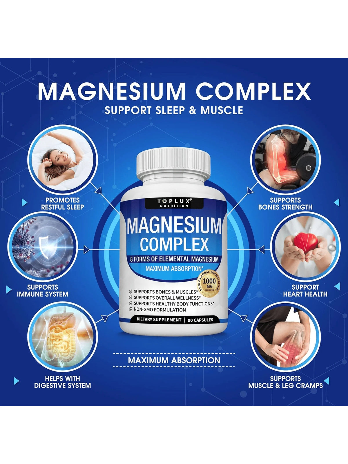 Suplemento Complejo De Magnesio