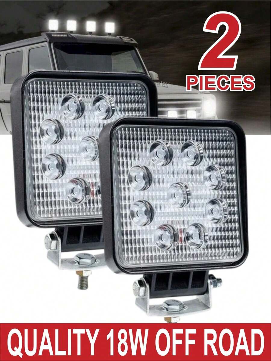 Faros auxiliares luz de niebla coche moto universales