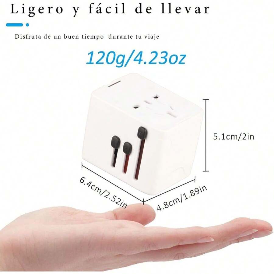 Adaptador De Viaje Internacional