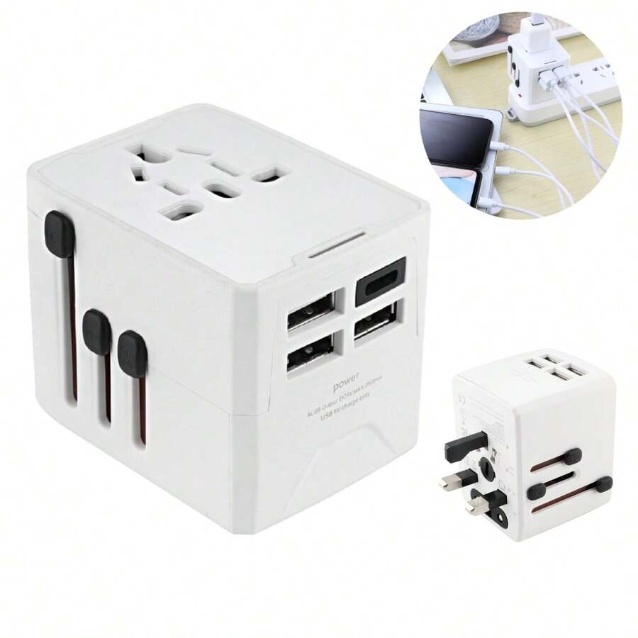 Adaptador De Viaje Internacional
