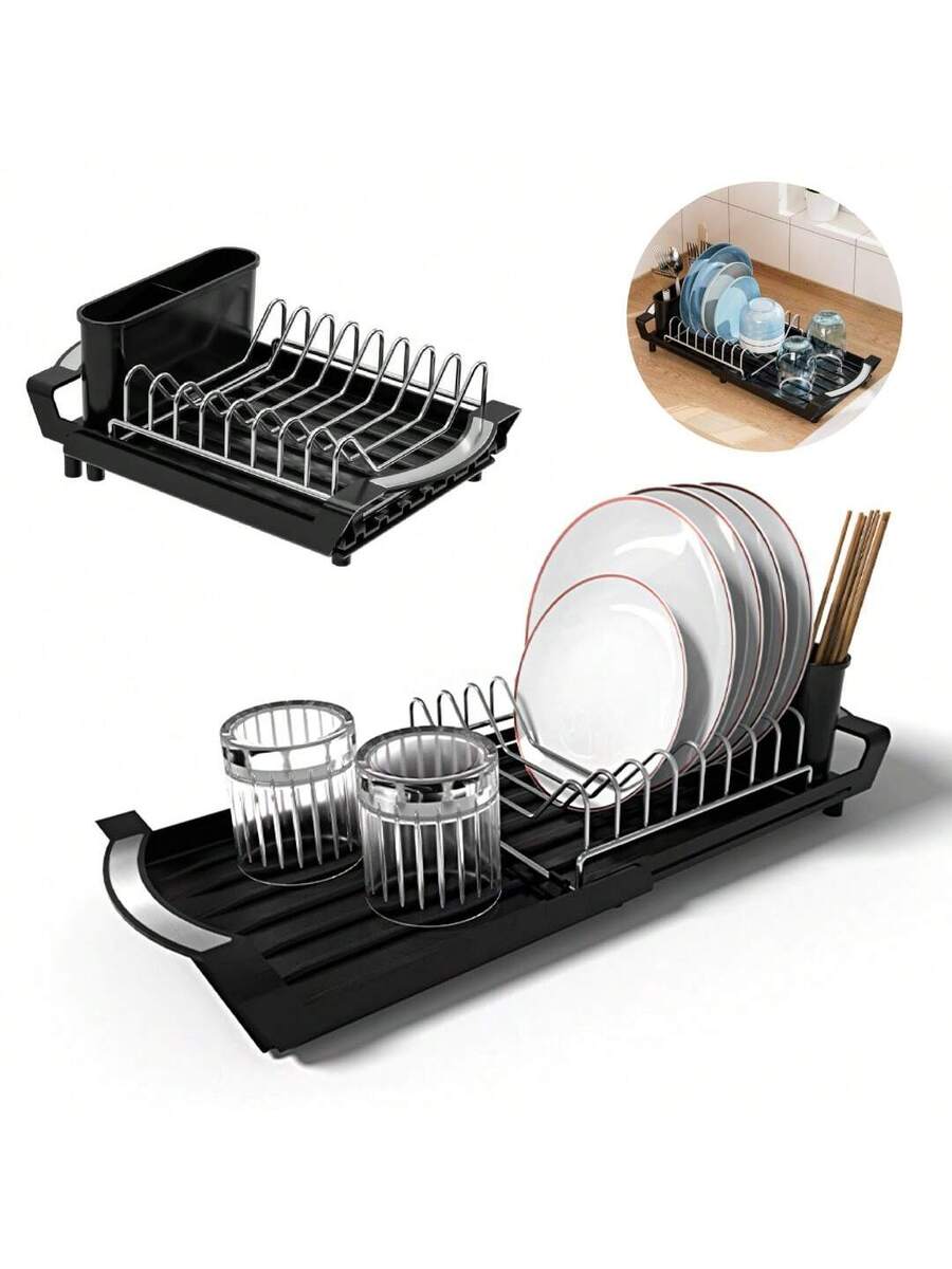 Escurridor De Trastes De Platos Ajustable