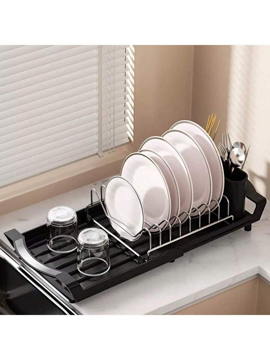 Escurridor De Trastes De Platos Ajustable