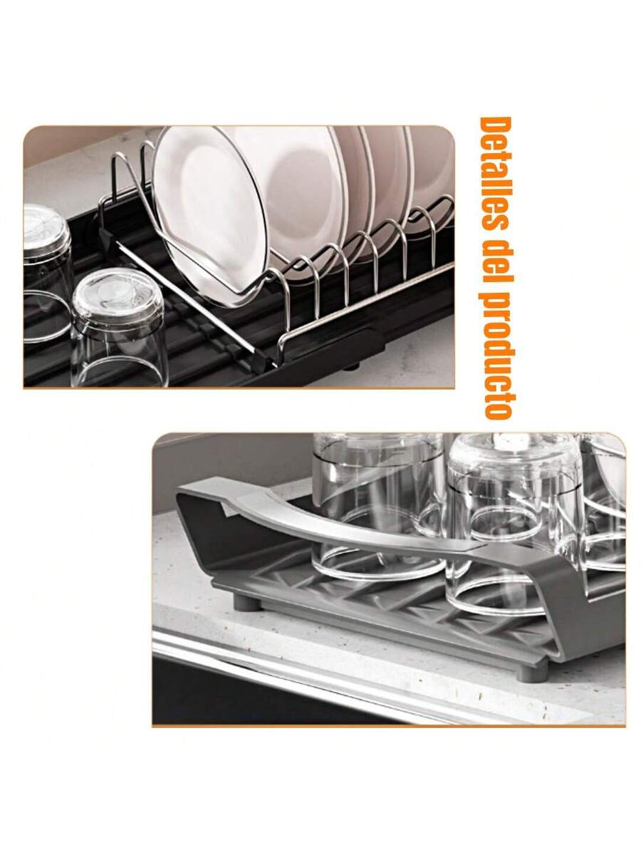 Escurridor De Trastes De Platos Ajustable
