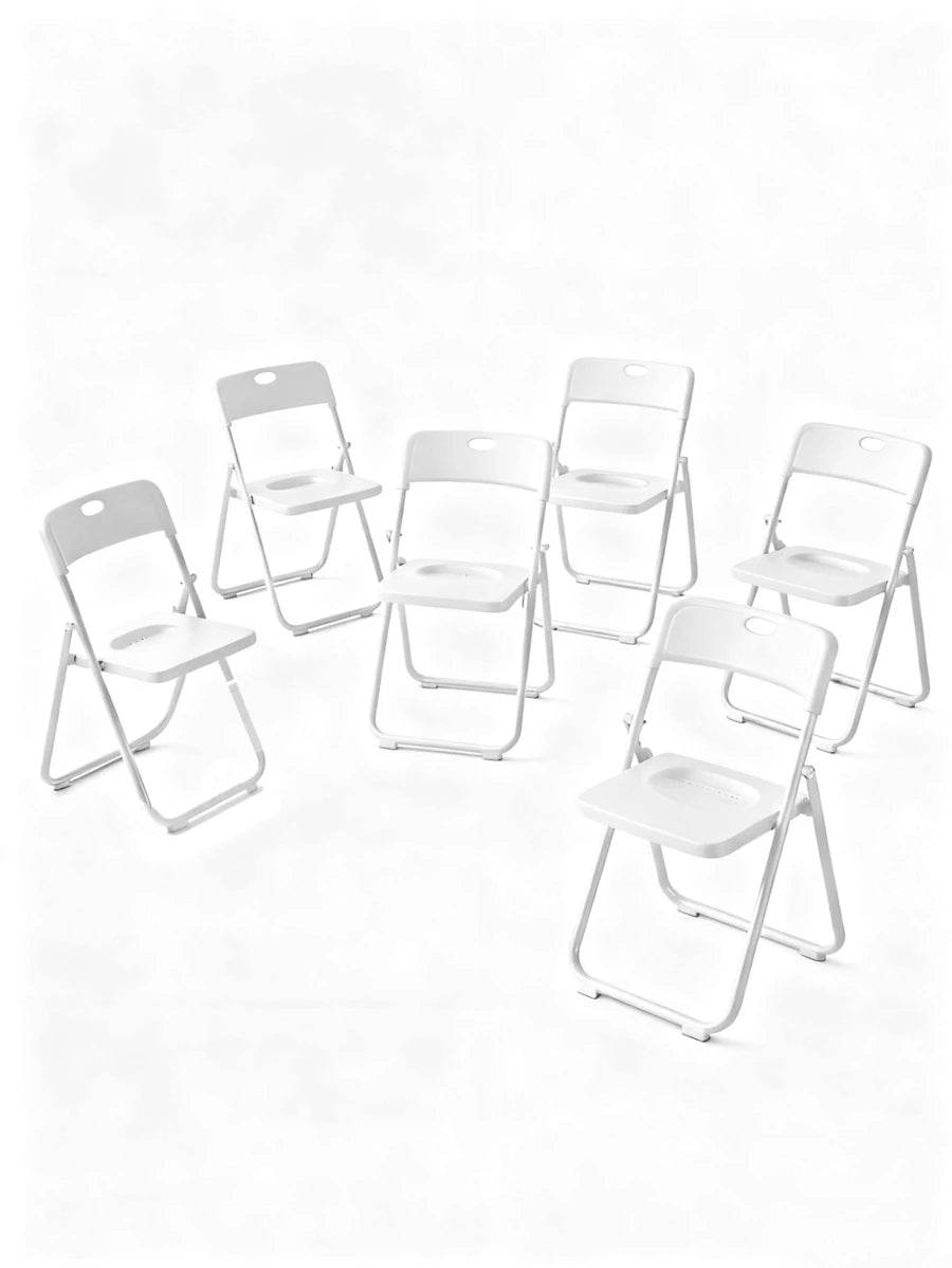 Conjunto de 6 piezas silla plegable