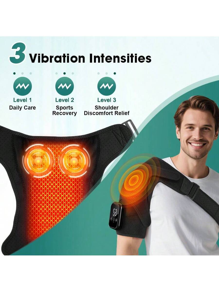 Manga de hombro con vibración