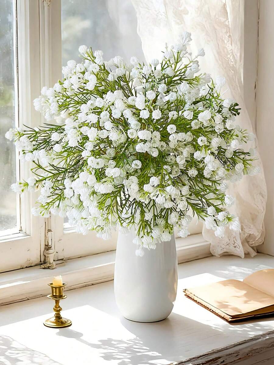 Flores artificiales de Gypsophila
