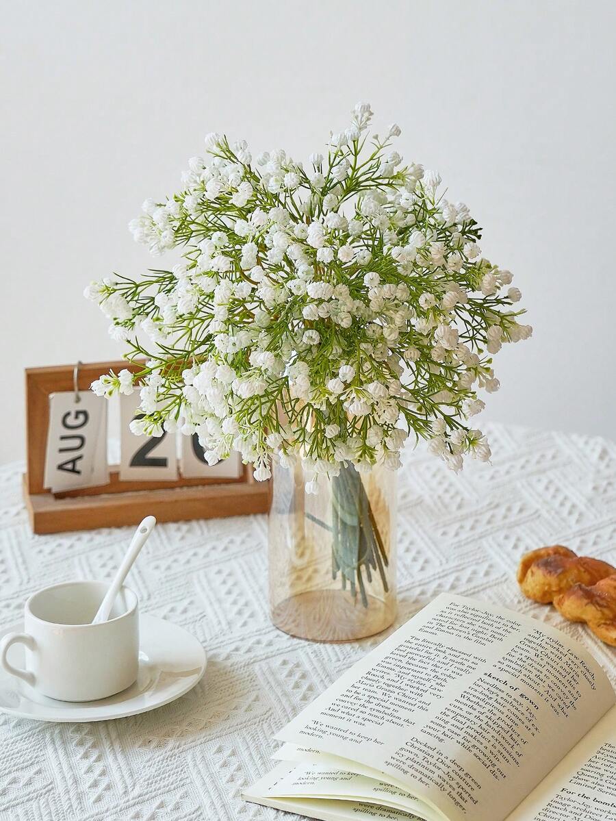 Flores artificiales de Gypsophila