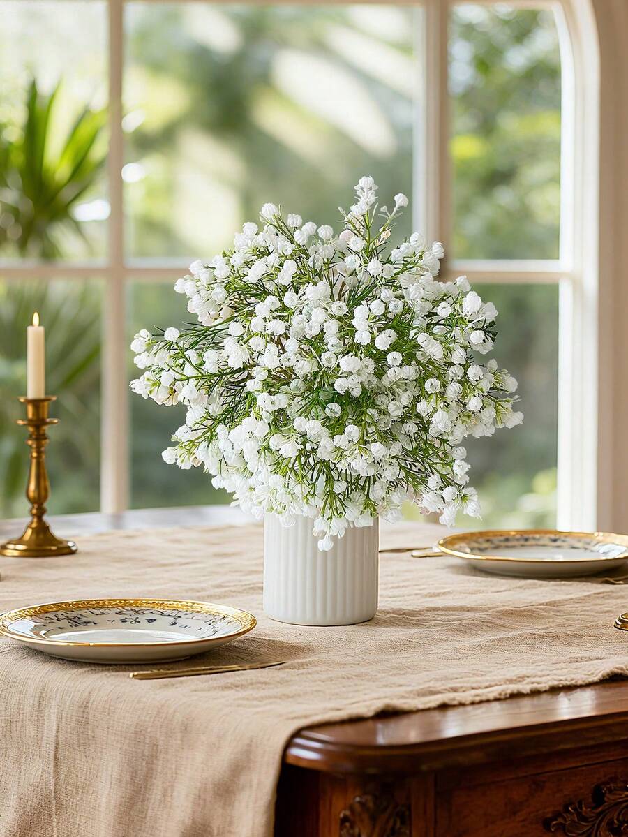 Flores artificiales de Gypsophila