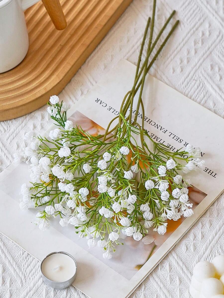 Flores artificiales de Gypsophila