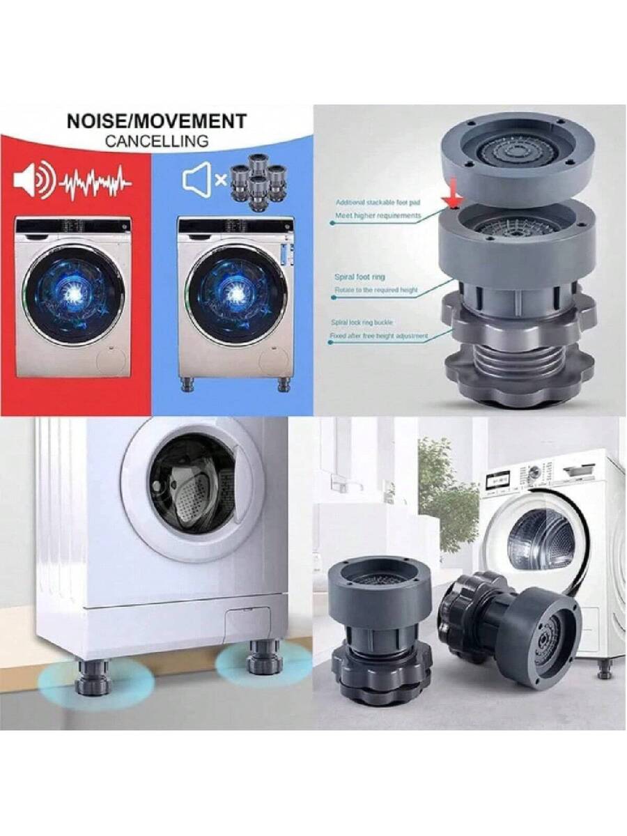 Almohadillas Antivibración para Lavadora