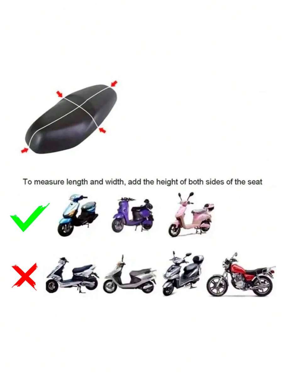 Funda de asiento XL de motoneta scooter