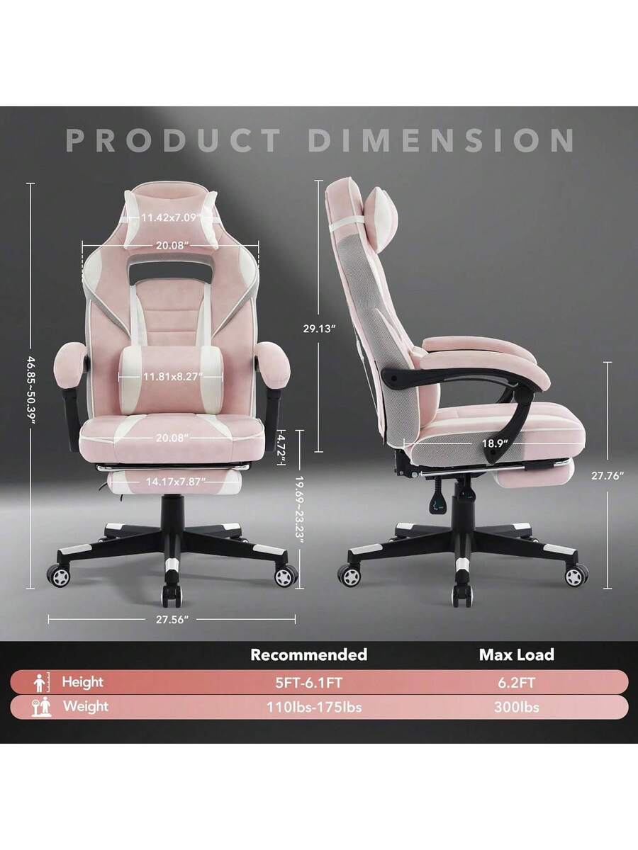 silla de videojuegos de cuero