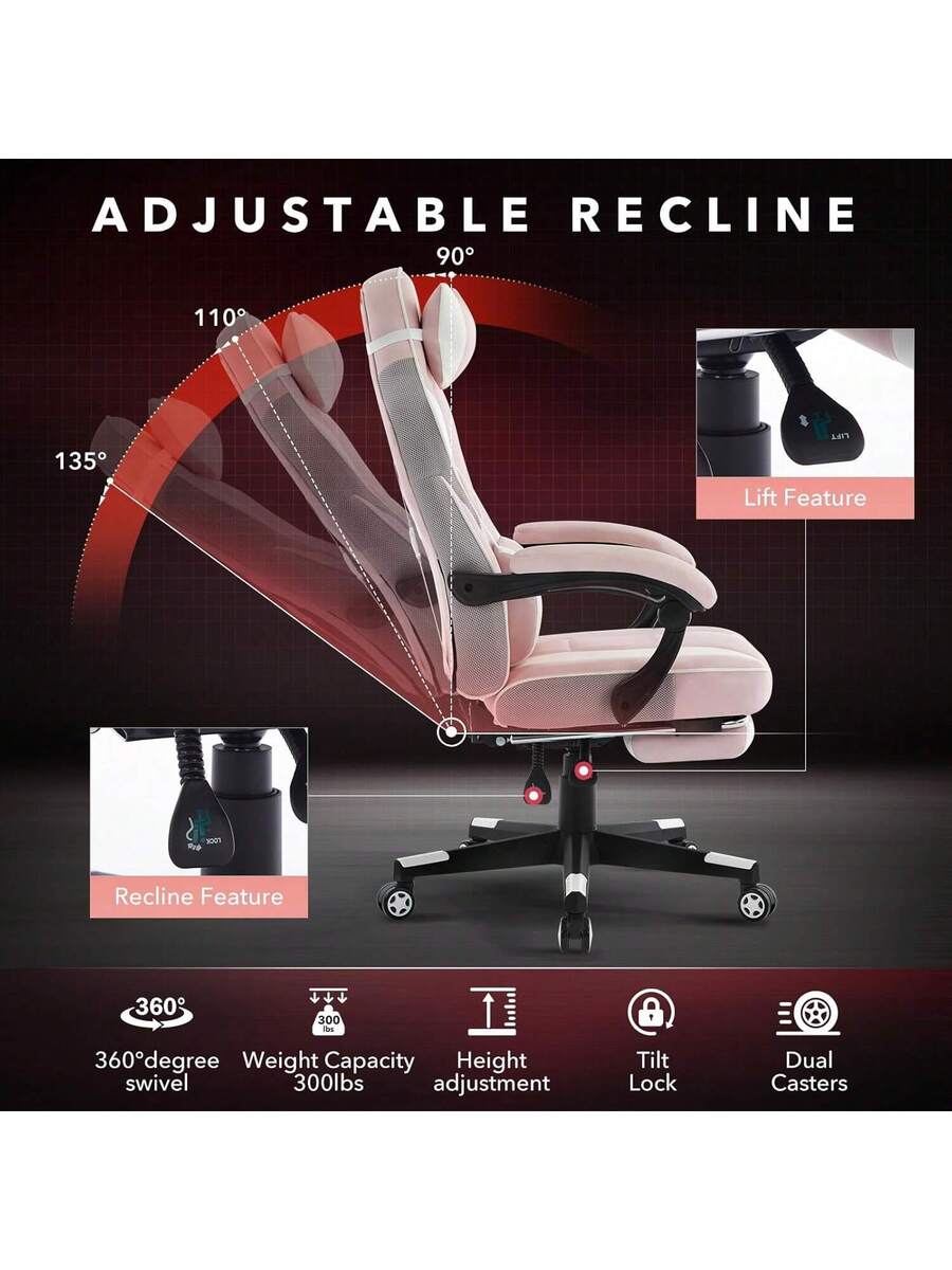 silla de videojuegos de cuero