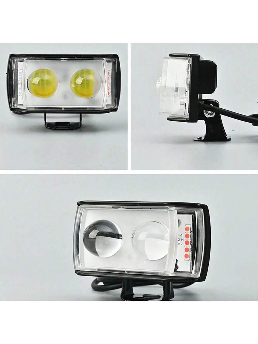 Faros delanteros auxiliares de LED para coche moto