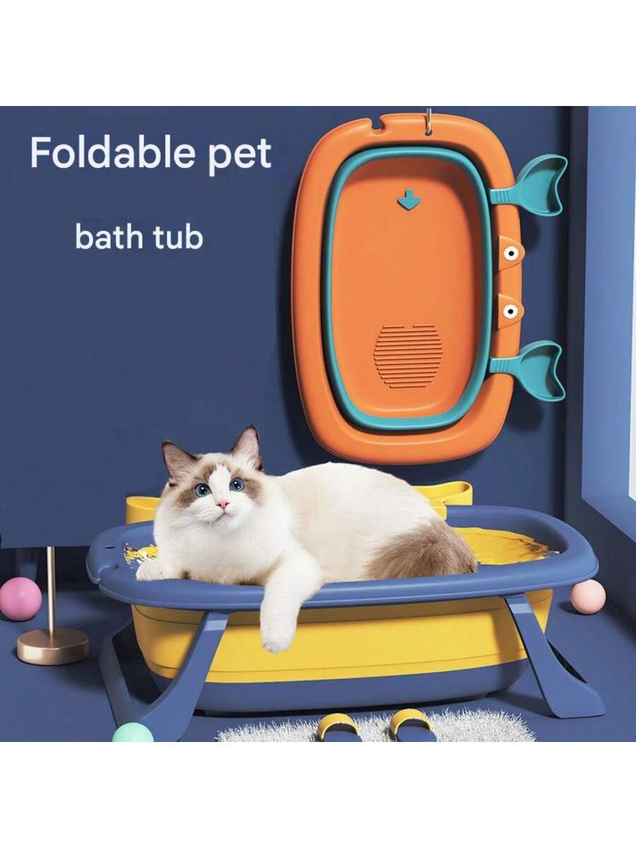 Bañera plegable para mascotas