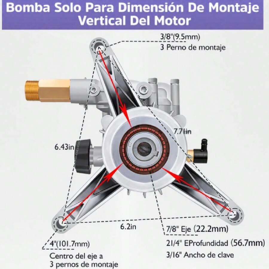 Bomba para Hidrolavadora Gasolina