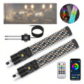 30cm Par Antenas Led para Auto Moto