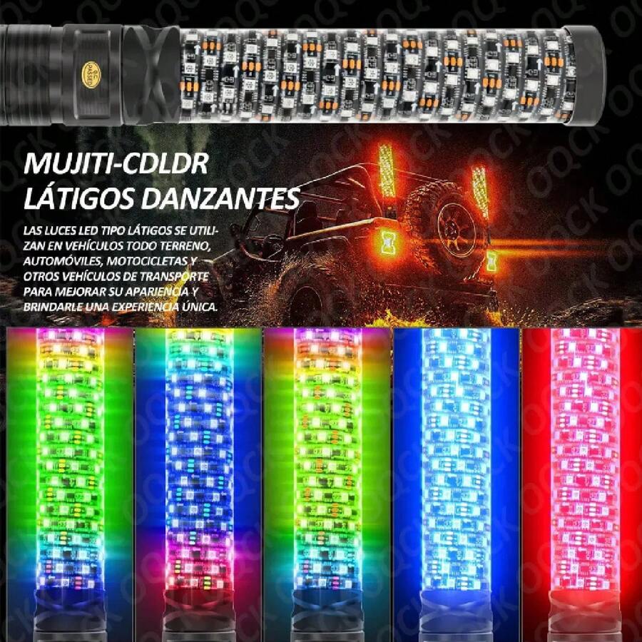 30cm Par Antenas Led para Auto Moto/ATV/UTV