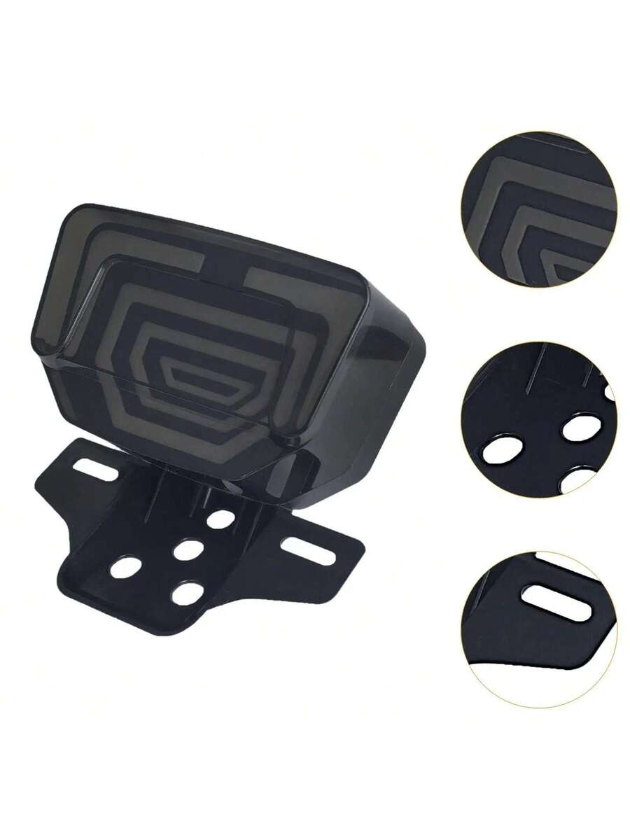 Luz trasera con soporte para motocicleta