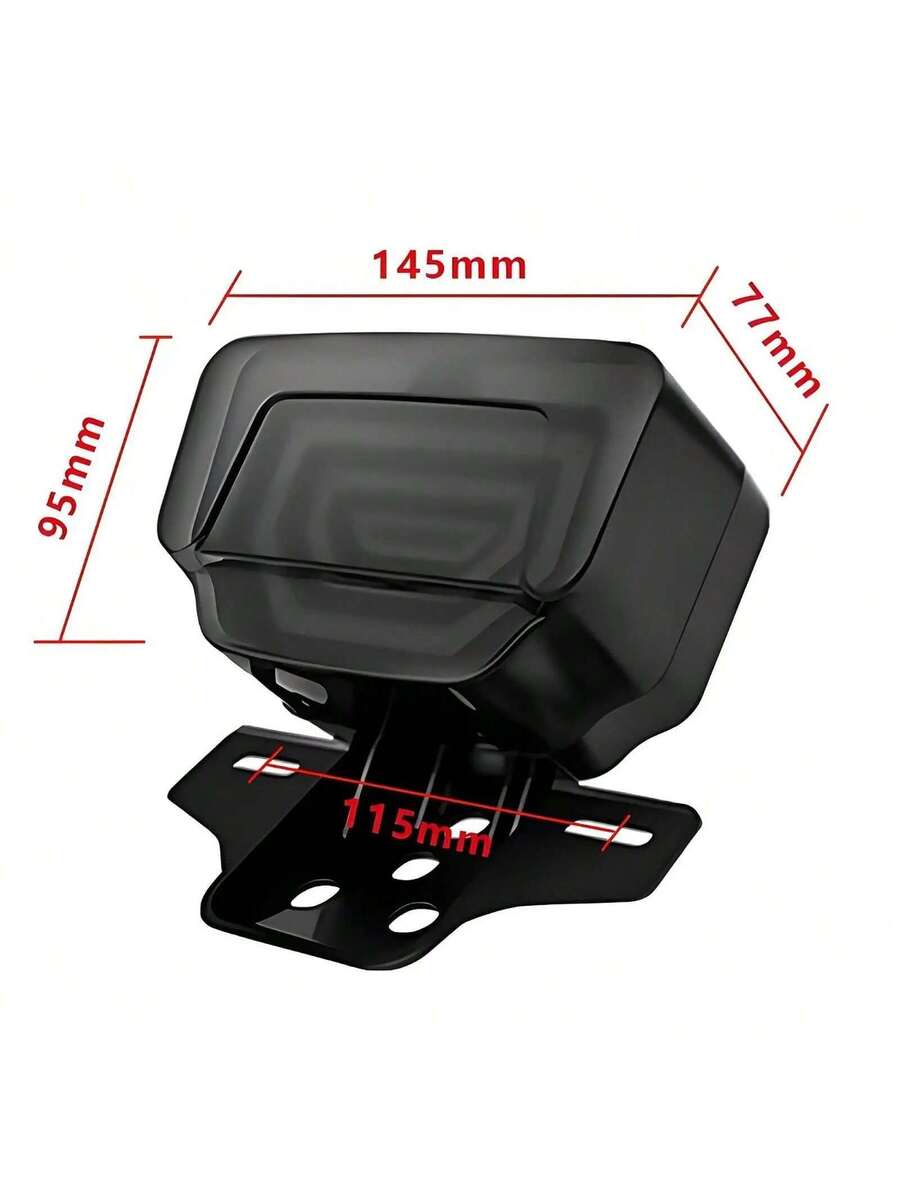Luz trasera con soporte para motocicleta