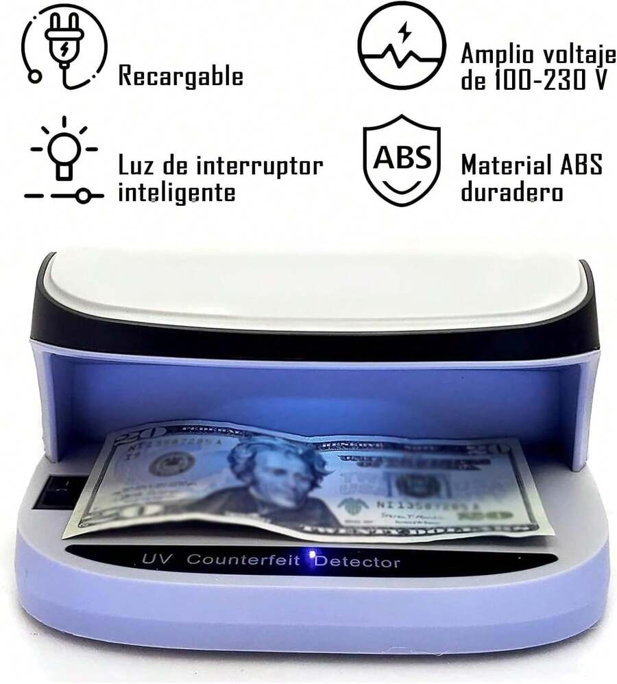 Detector De Billetes Falsos