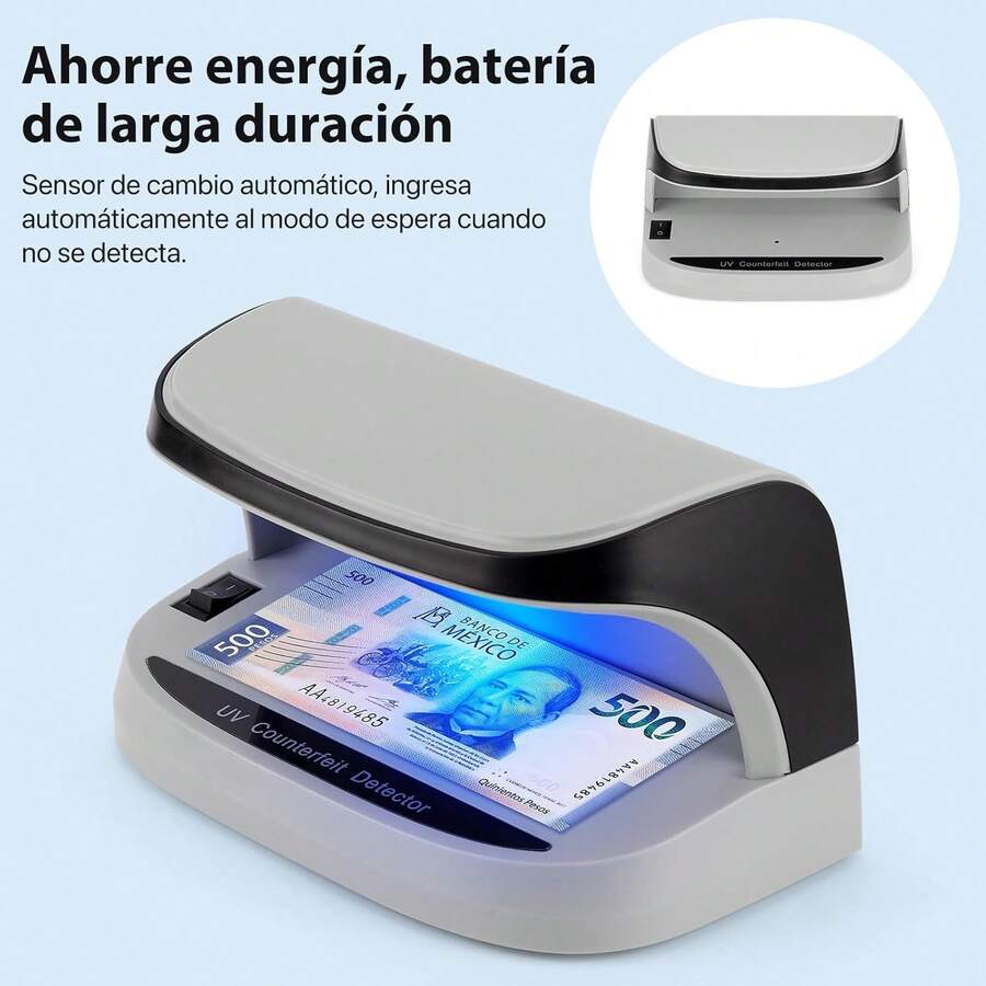 Detector De Billetes Falsos