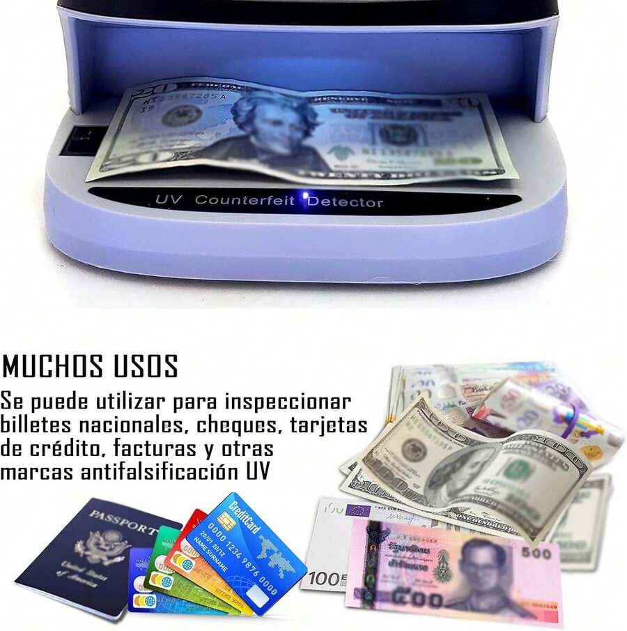 Detector De Billetes Falsos