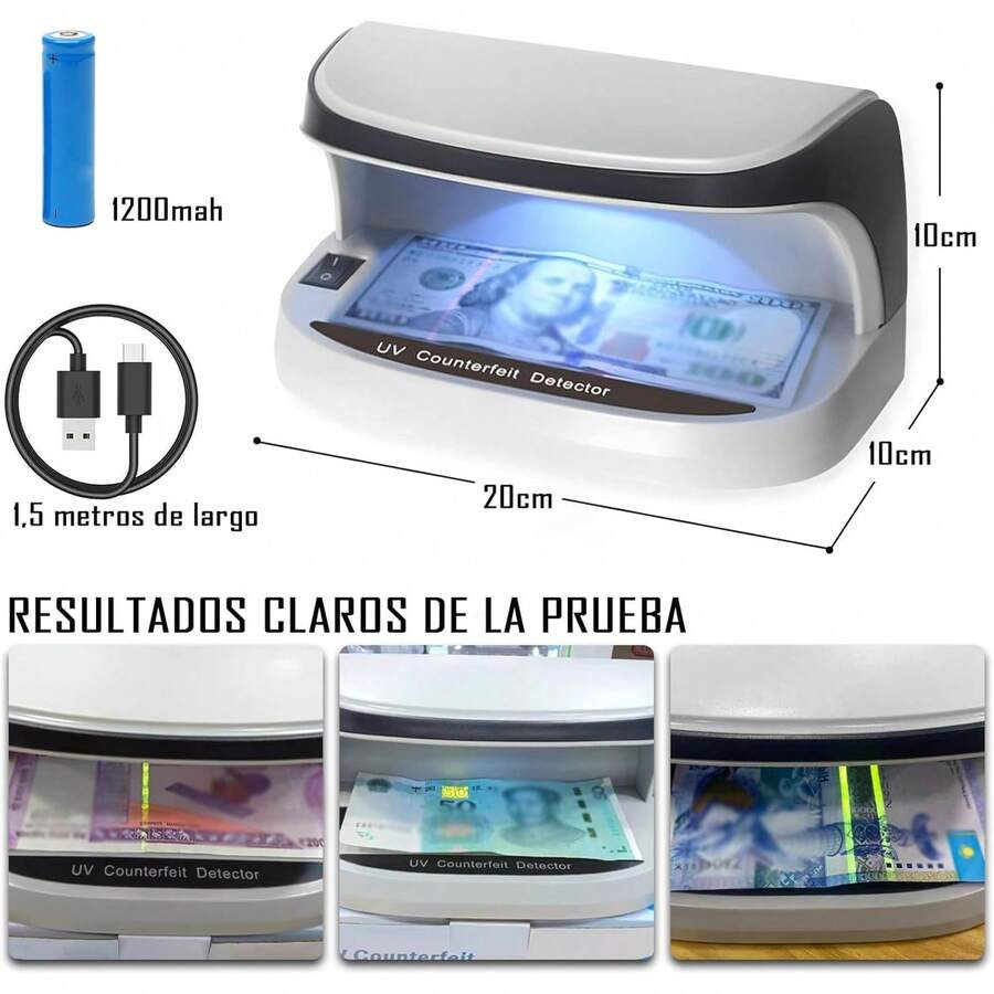 Detector De Billetes Falsos