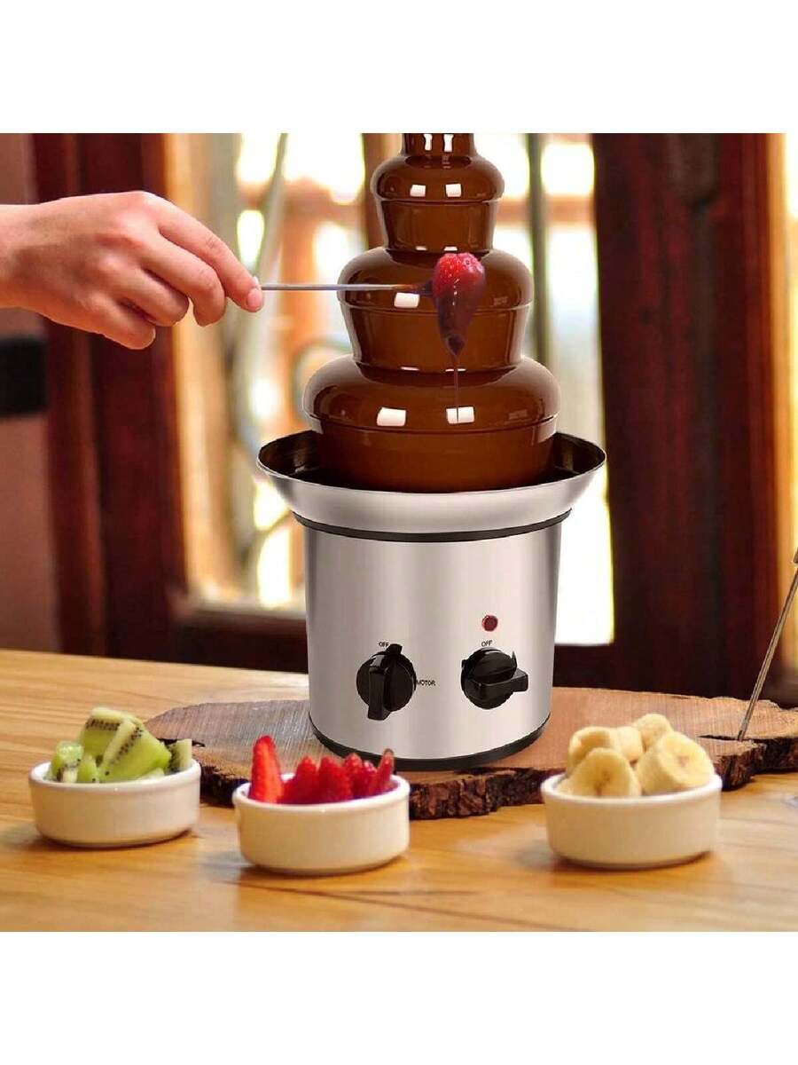 Fuente de chocolate de 4 niveles