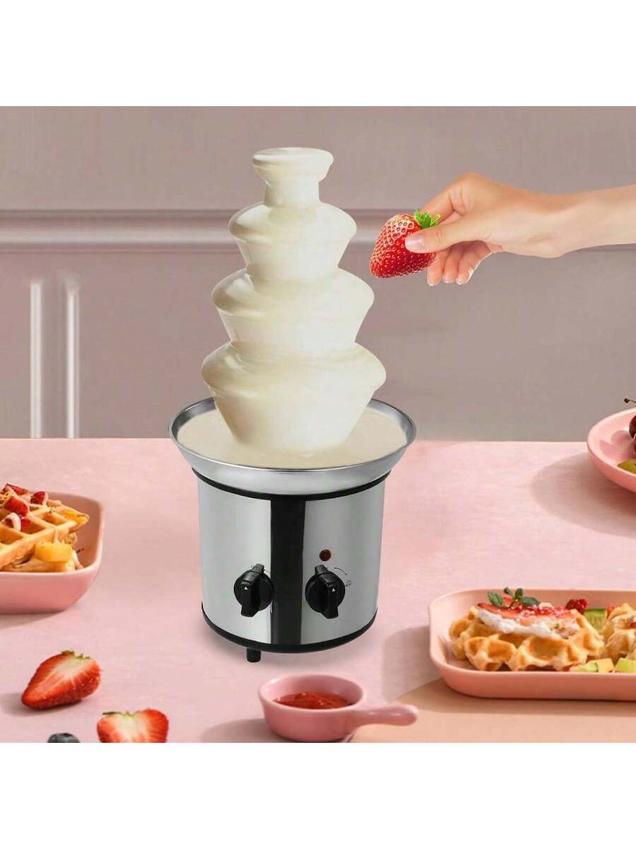 Fuente de chocolate de 4 niveles