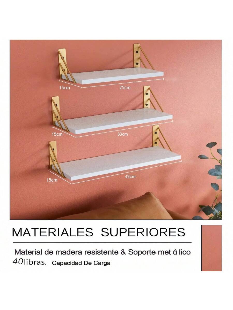 Estantes de pared