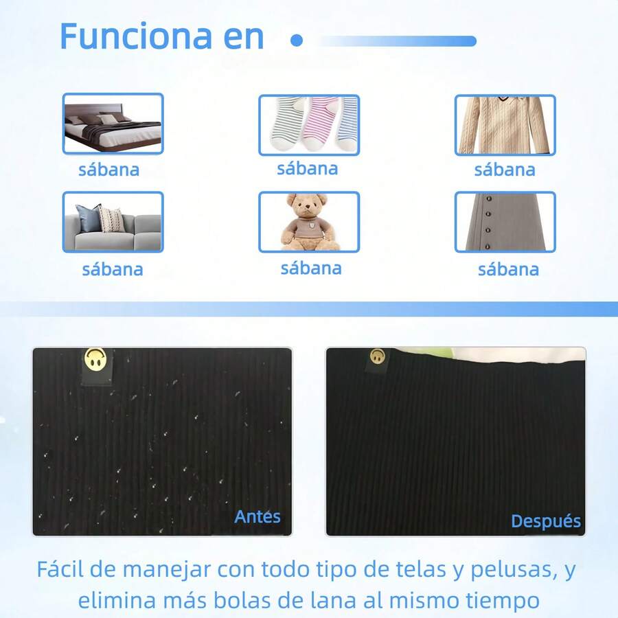 Utieer Quitapelusas inalámbrico USB
