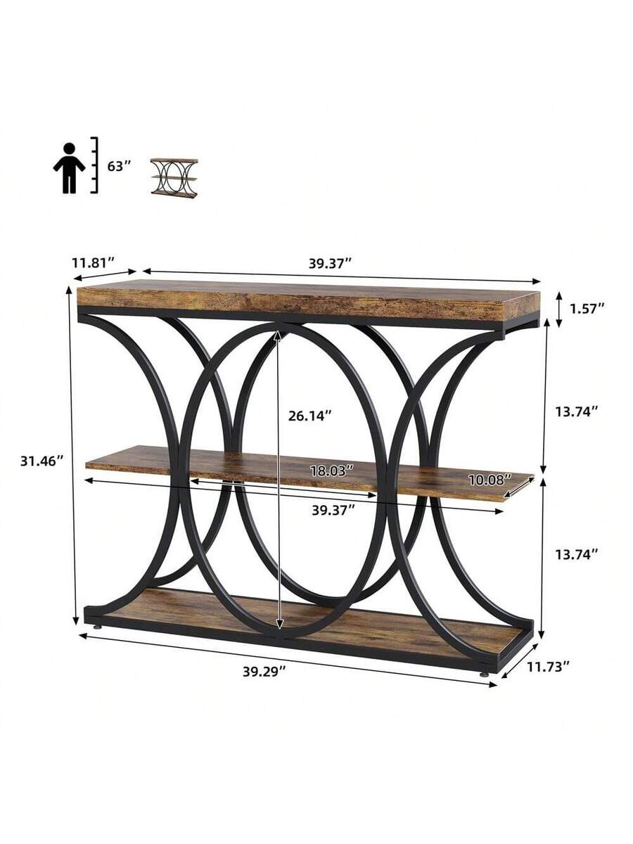 Mesa de sofá Industrial