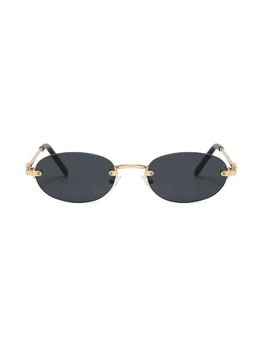 gafas elegantes y de alta gama con forma ovalada para mujeres