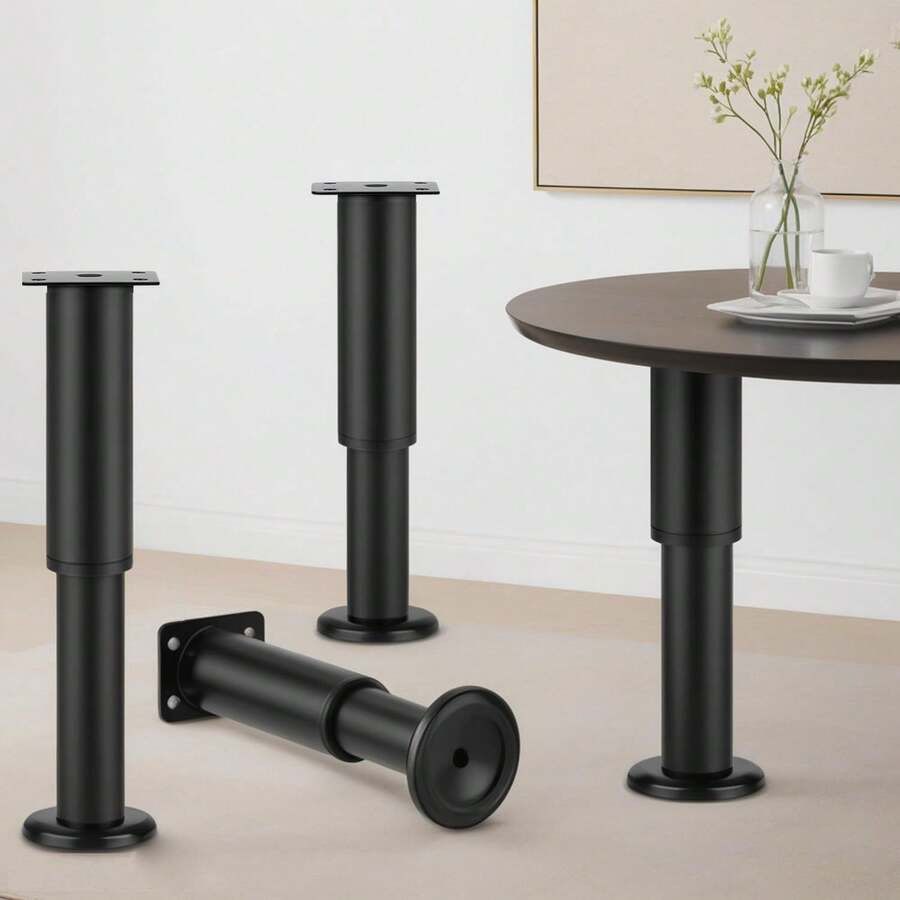 4 Patas De Muebles Ajustable