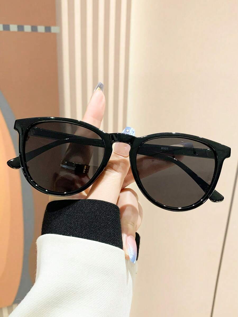 Gafas de sol de ojo de gato negras