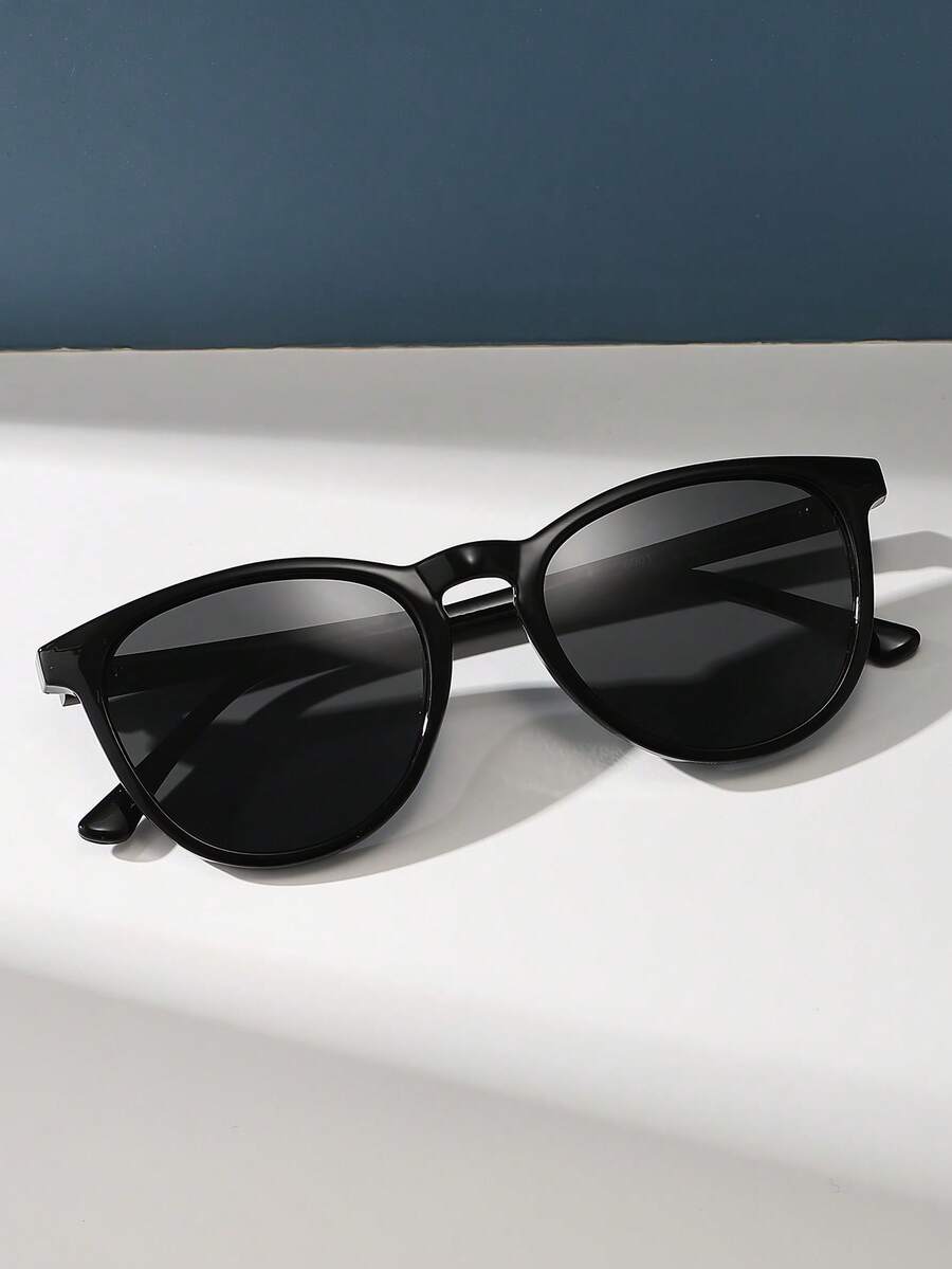 Gafas de sol de ojo de gato negras