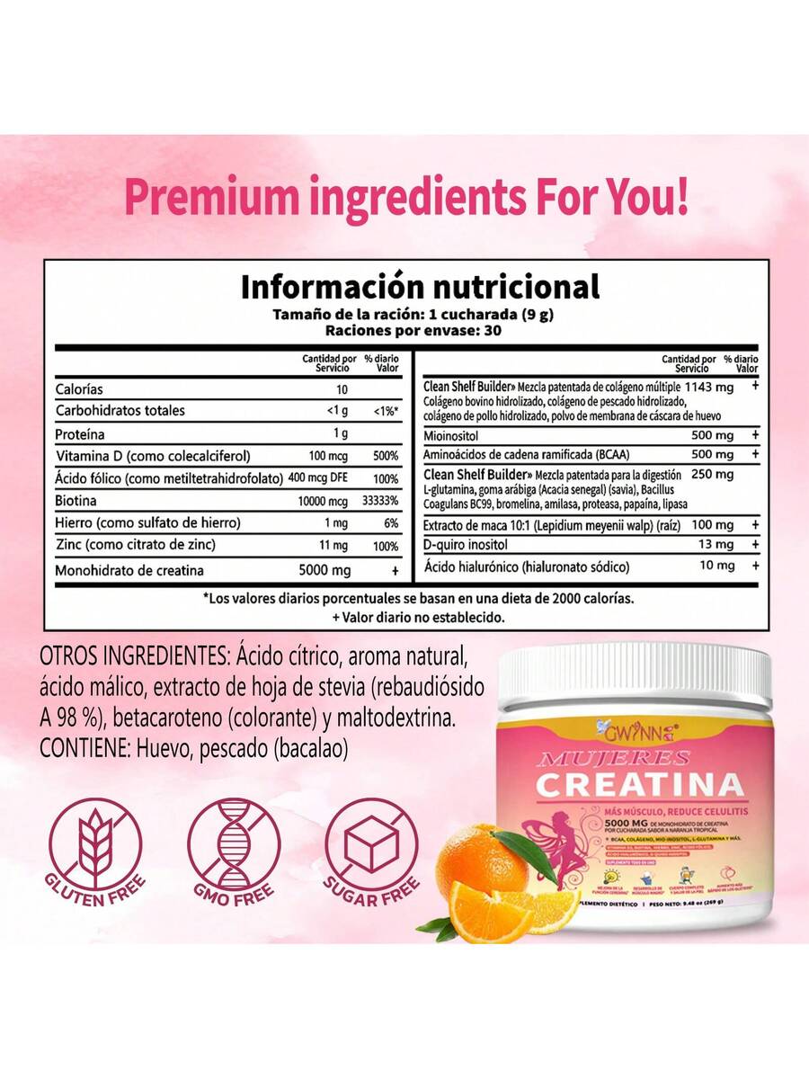 Suplemento De Creatina Para Mujeres
