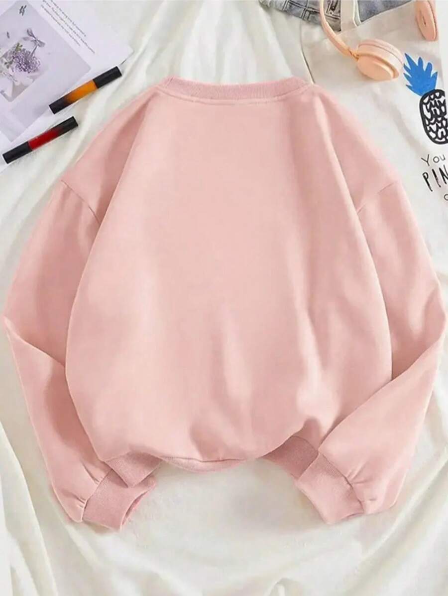 Sudadera mujer manga larga casual