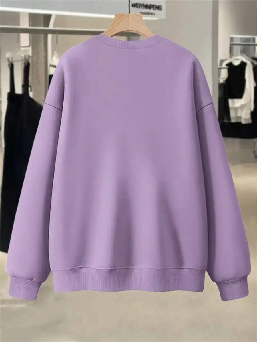 Sudadera mujer manga larga casual