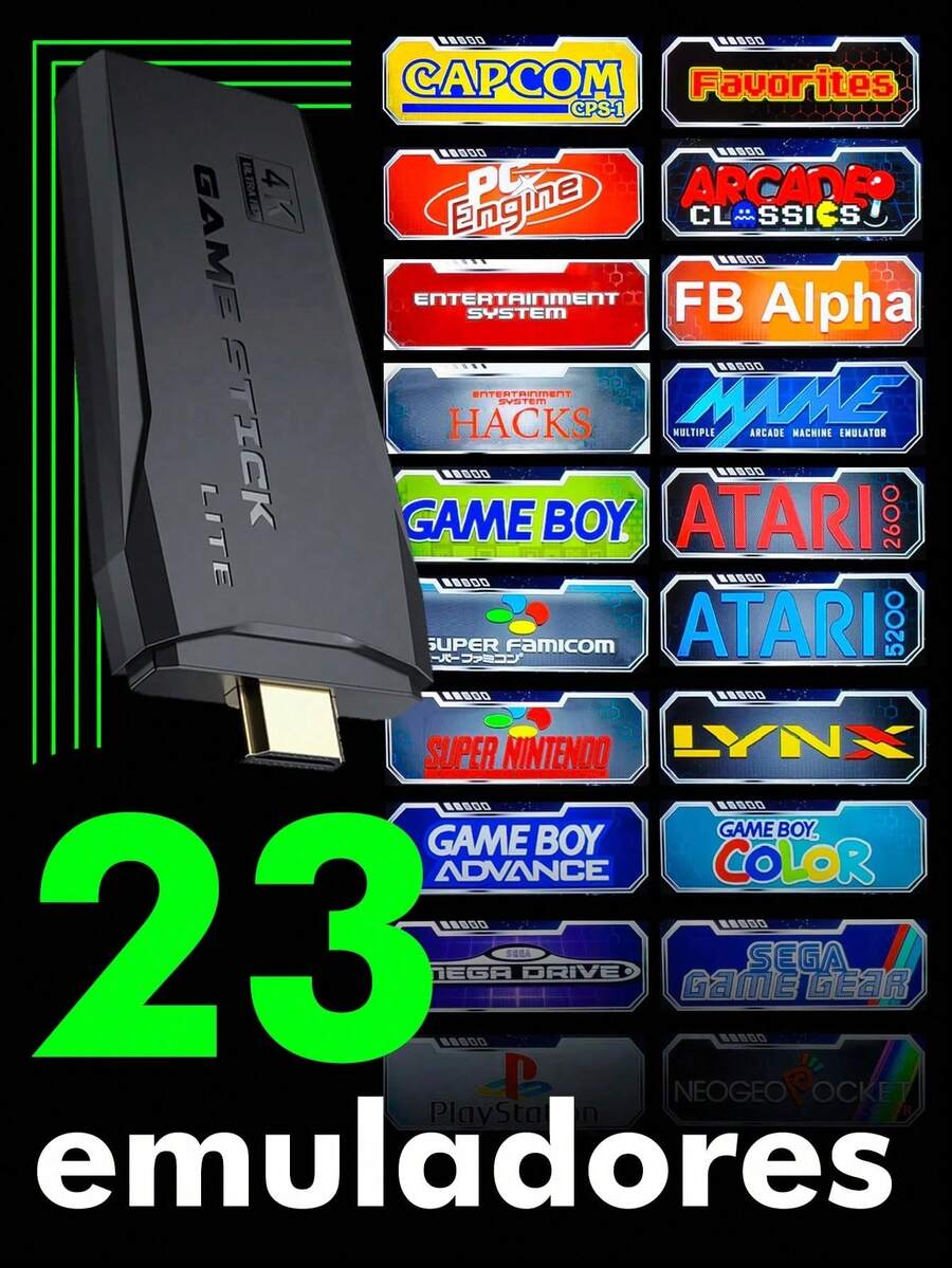 Consola de Juegos Retro Inalámbrica