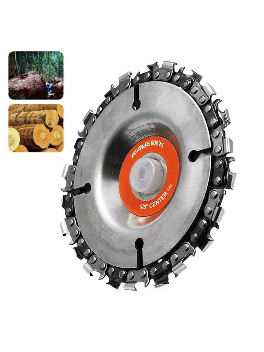 Rueda para motosierra con eje de 3/8