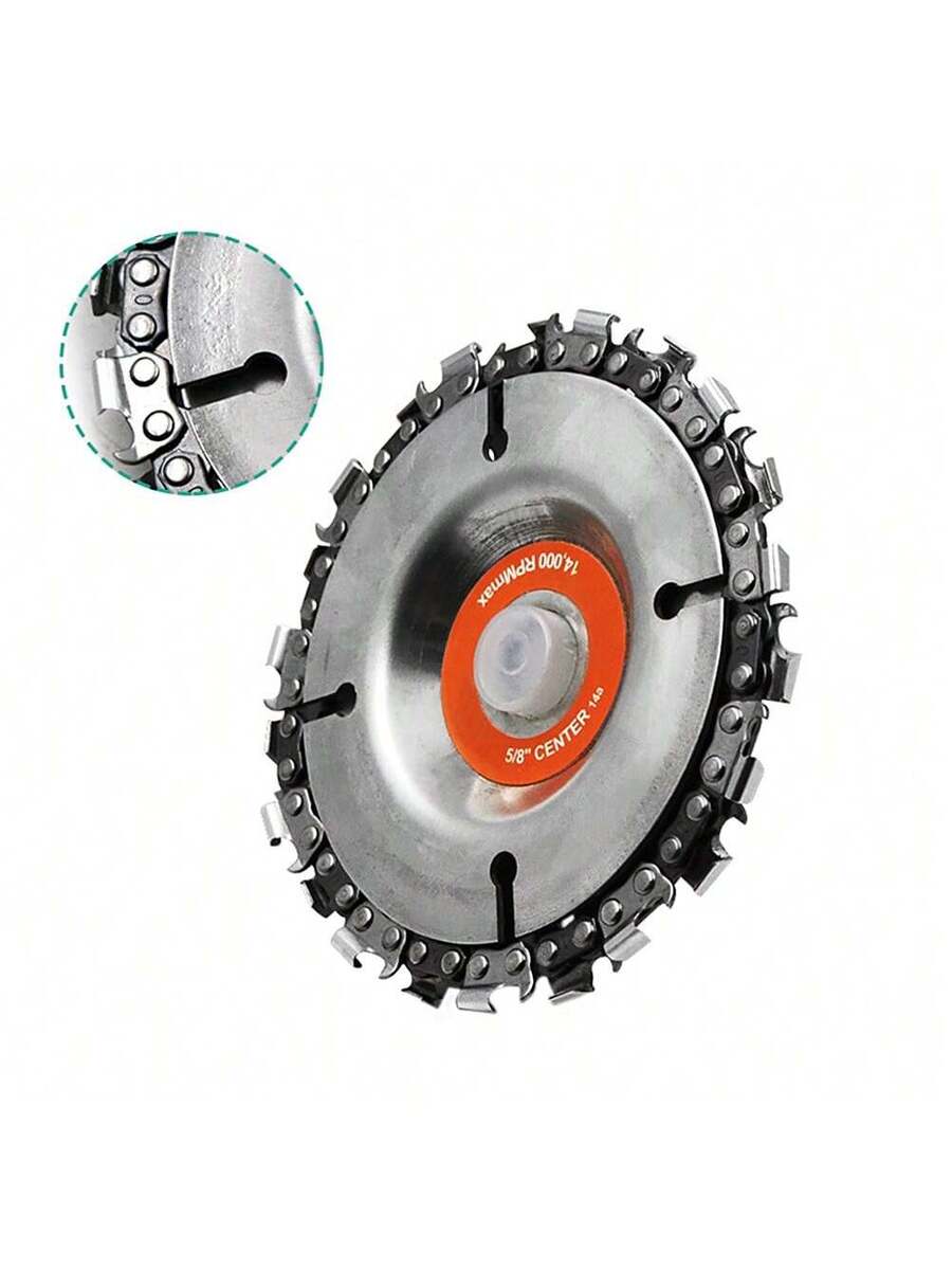 Rueda para motosierra con eje de 3/8